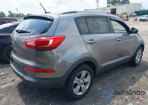 2012 Kia Sportage Lx from USA, damaged, VIN KNDPB3A21C7300457